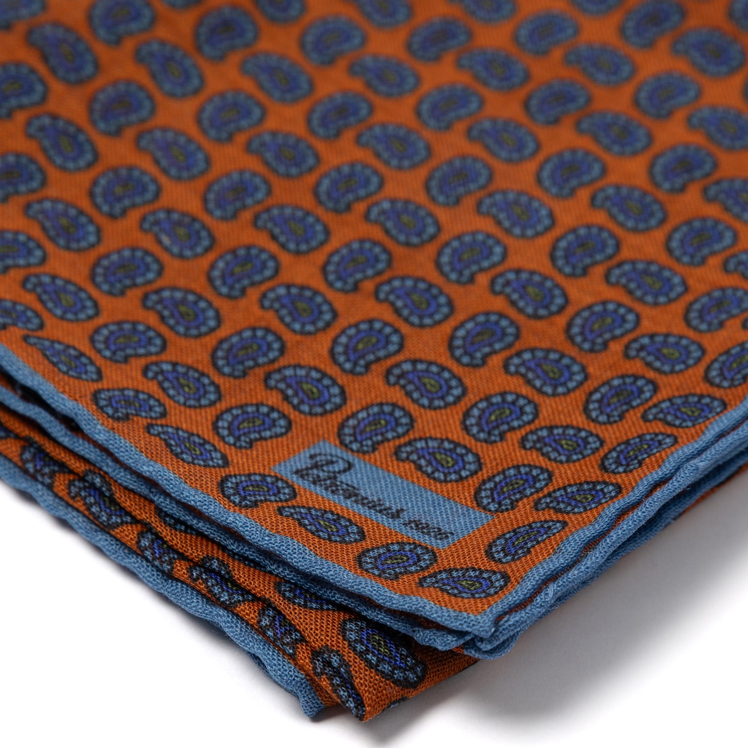 Exclusively for Michael Jondral: Scarf "Vintage Print - Milano 1971" made of pure silk - hand-rolled